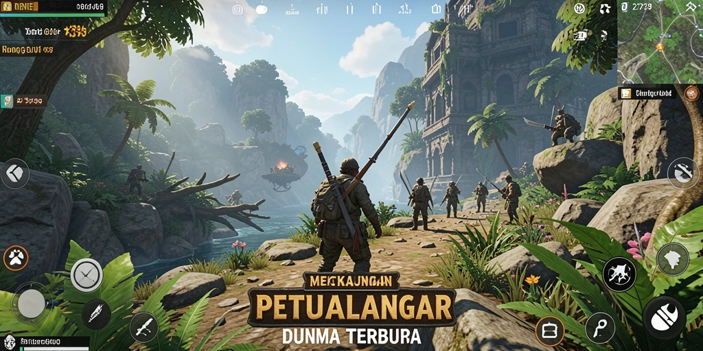 Gameplay seru dalam dunia terbuka yang luas dan menarik.