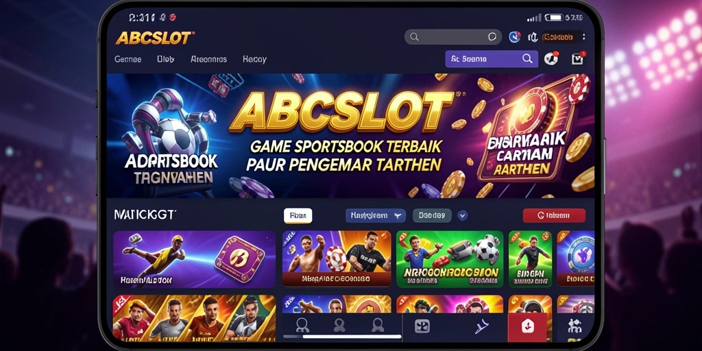 Tampilan gameplay yang menarik di aplikasi Sportsbook ABCSLOT.