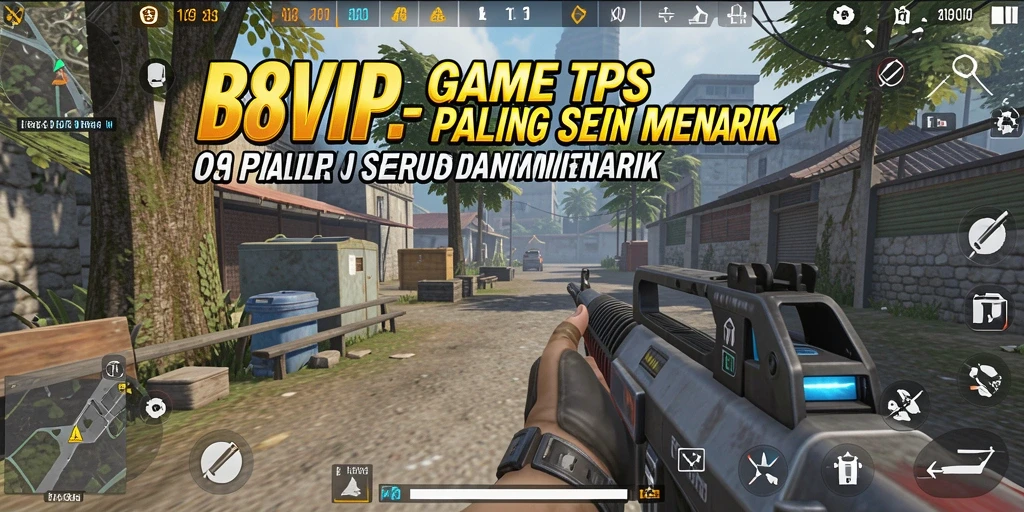 Gameplay seru B8VIP dengan aksi menegangkan di medan perang.