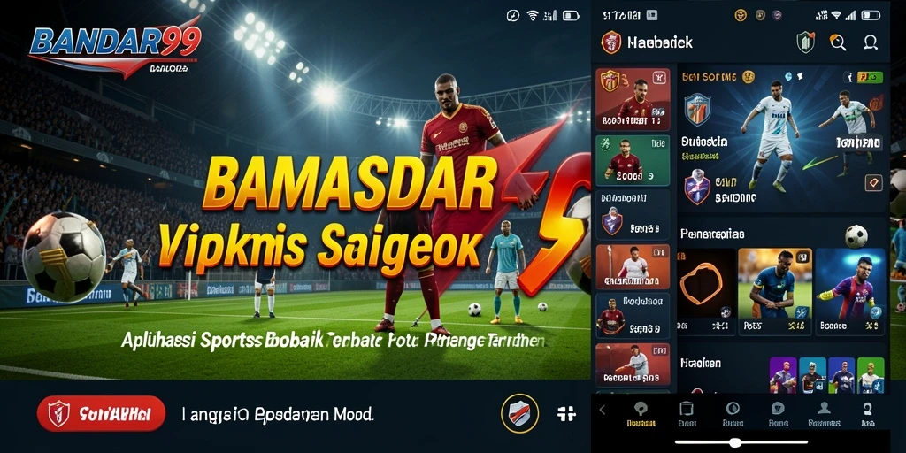 Screenshot utama BANDAR99 menampilkan fitur taruhan olahraga yang menakjubkan.