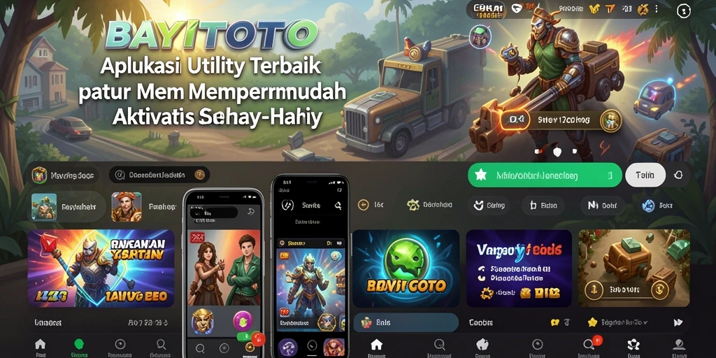 Tampilan antarmuka aplikasi BAYITOTO yang sederhana dan intuitif.
