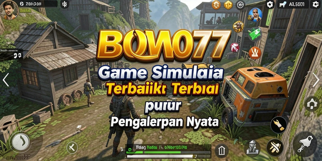 Tampilan gameplay BOWO77 yang menarik dan penuh warna.