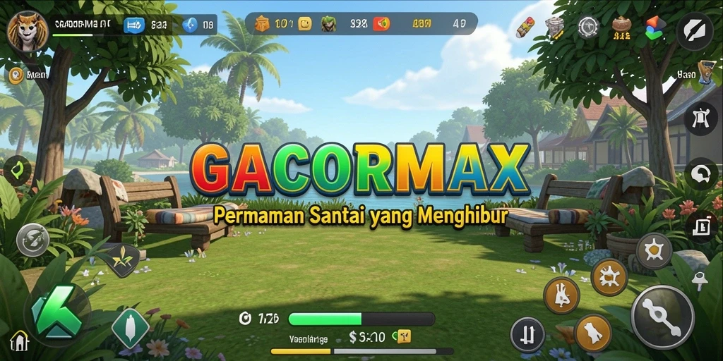 Screenshot gameplay GACORMAX yang menampilkan keseruan permainan.