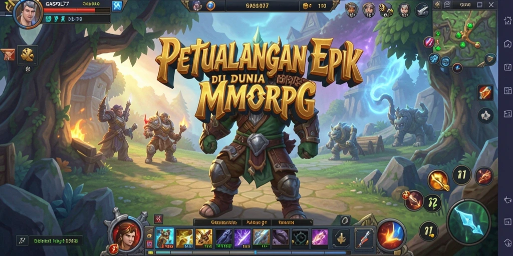 Tampilan menarik dengan aksi bertempur yang seru di GASPOL77.