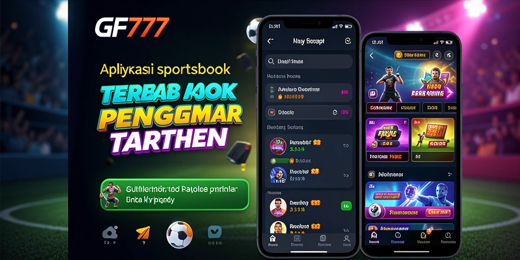 Screenshot gameplay Sportsbook GF777 dengan tampilan taruhan yang menarik.
