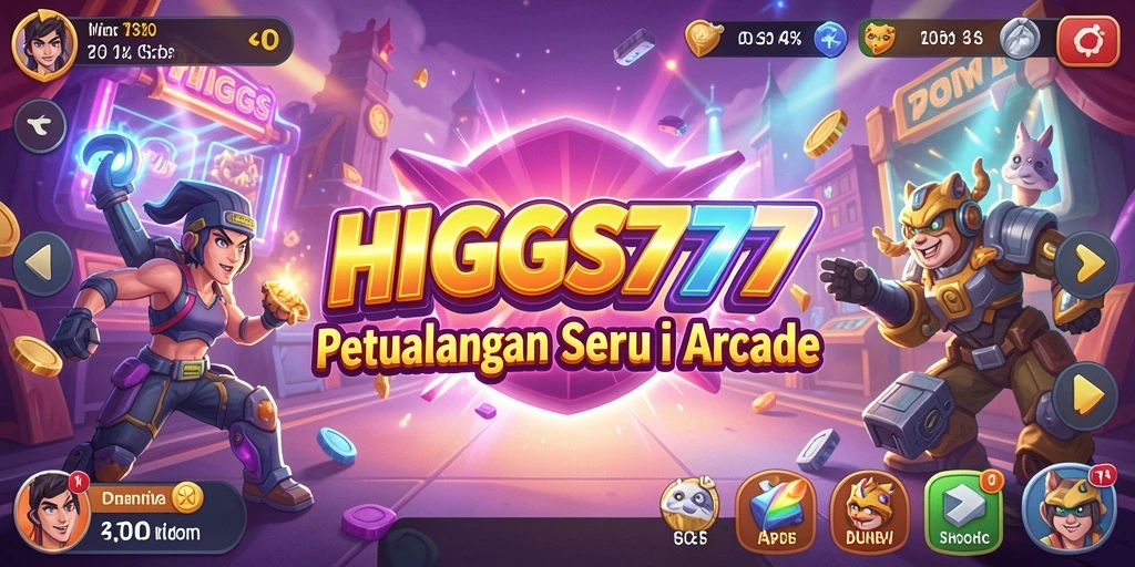 Tampilan gameplay seru HIGGS777 dengan grafis yang menarik.