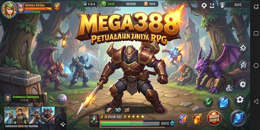 Tampilan gameplay <strong>MEGA388</strong> yang mendebarkan dan penuh warna.