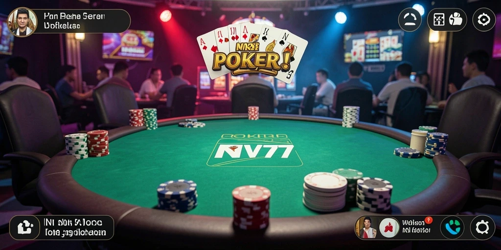 Tampilan gameplay NV77 yang menarik dan mendebarkan.