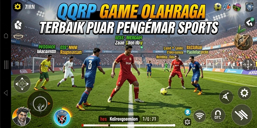 Tampilan gameplay QQRP yang menarik dan seru.