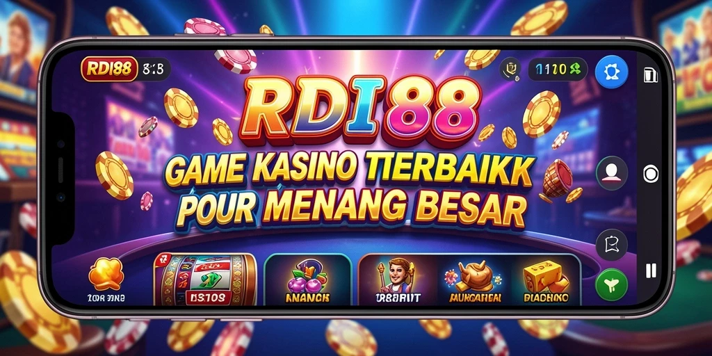 Screenshot gameplay RDI88 menampilkan keseruan dan variasi permainan kasino.