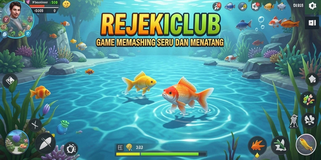 Gambaran grafis memancing yang menarik di REJEKICLUB.