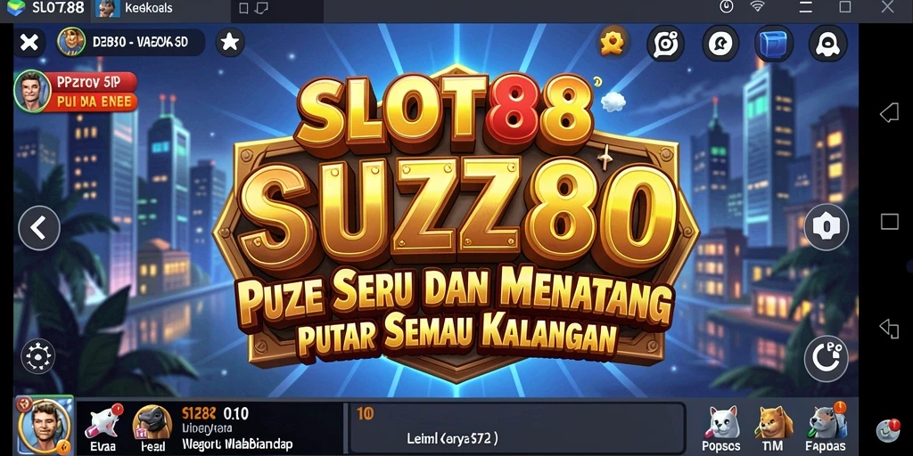 Tampilan gameplay SLOT88 dengan berbagai tantangan puzzle yang menarik.