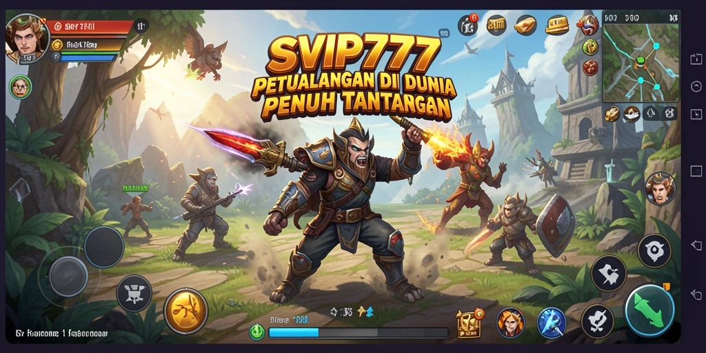 Screenshot utama SVIP777 menunjukkan aksi eksplorasi yang mendebarkan dalam gameplay petualangan.
