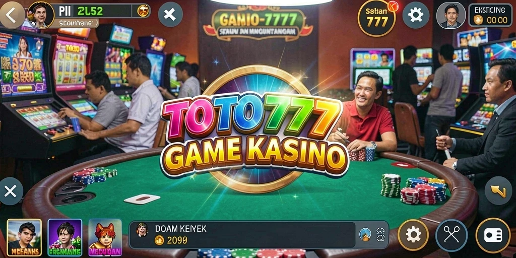Screenshot gameplay TOTO777 menampilkan pengalaman Kasino yang mendebarkan.