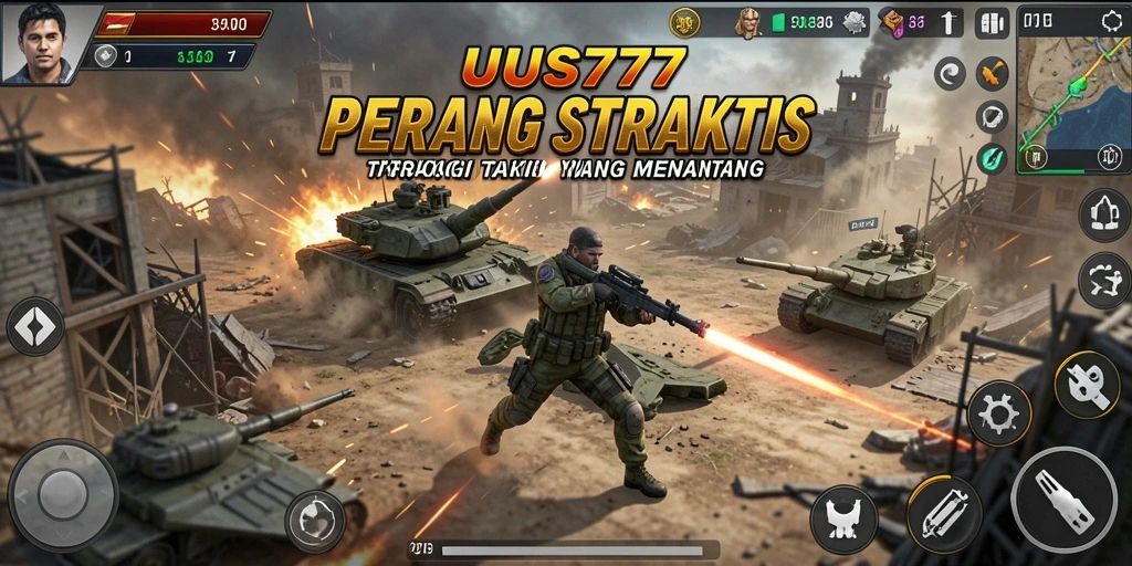 Tampilan gameplay menegangkan dalam UUS777 dengan strategi yang mendalam.